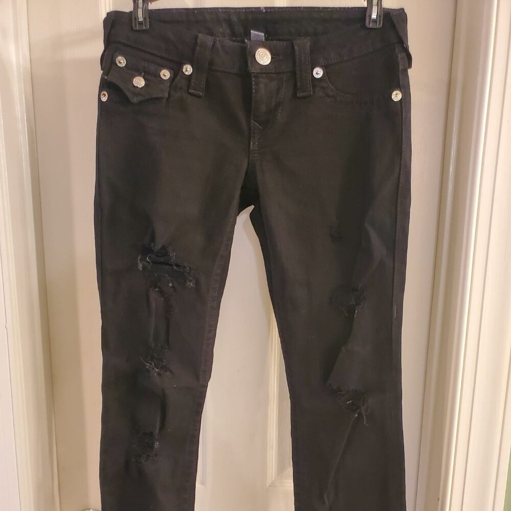 Black True Religion Jeans